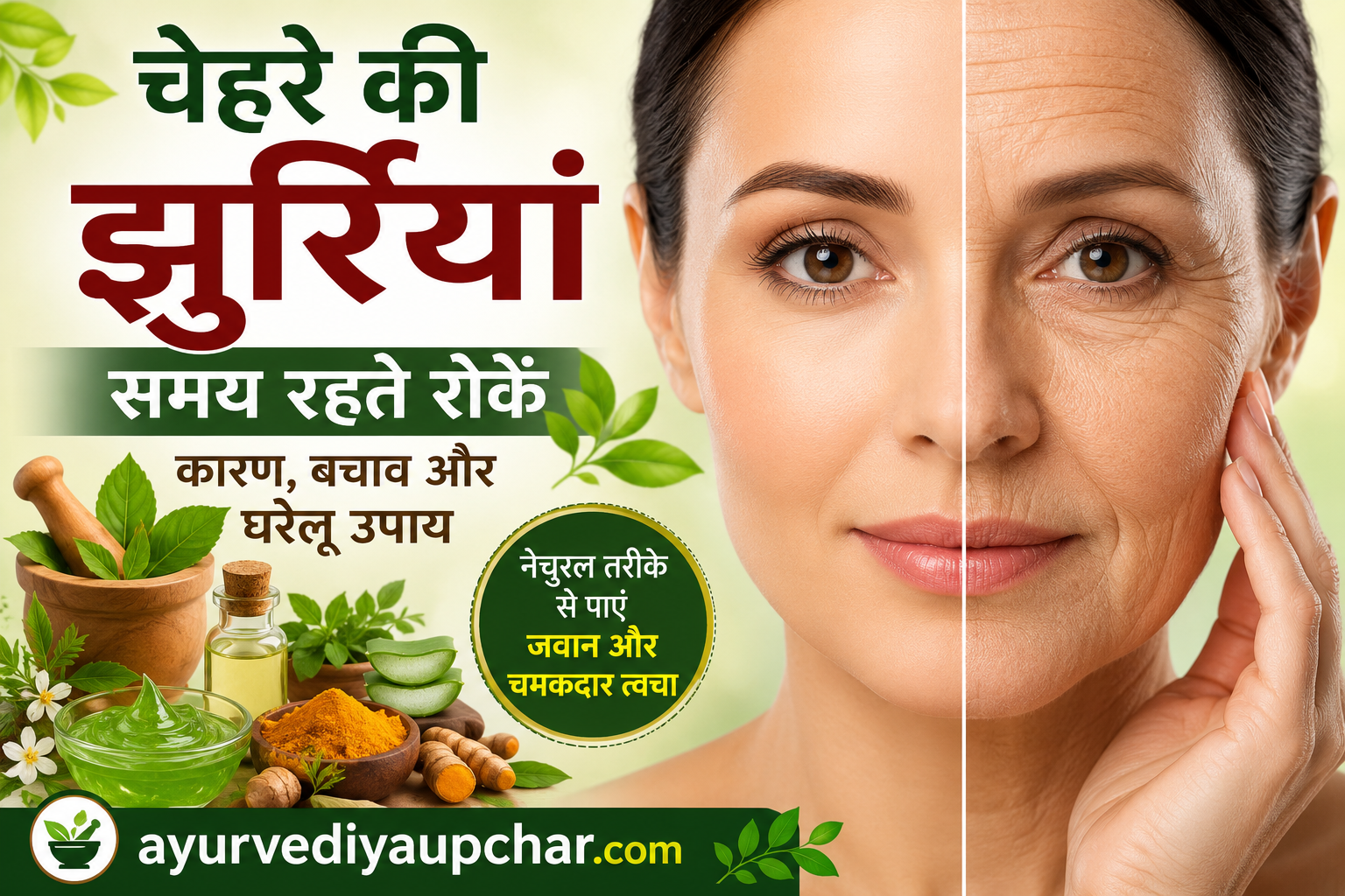 चेहरे पर उभरती झुर्रियां समय रहते रोकें | झुर्रियों से बचने के आसान घरेलू उपाय