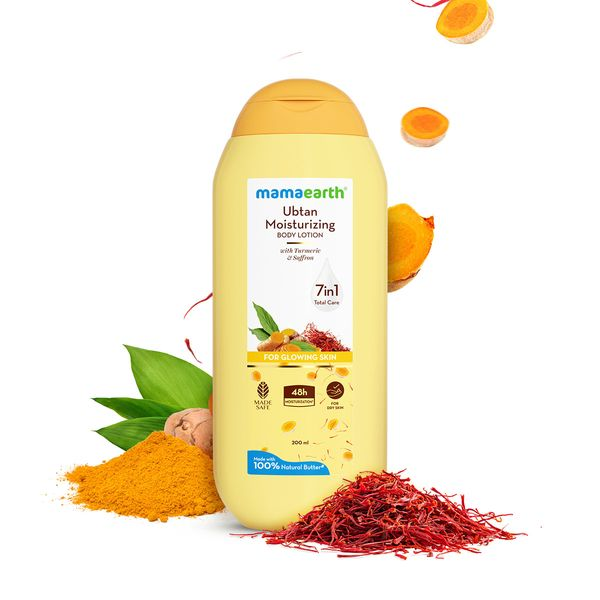 Mamaearth Ubtan Moisturizing Body Lotion