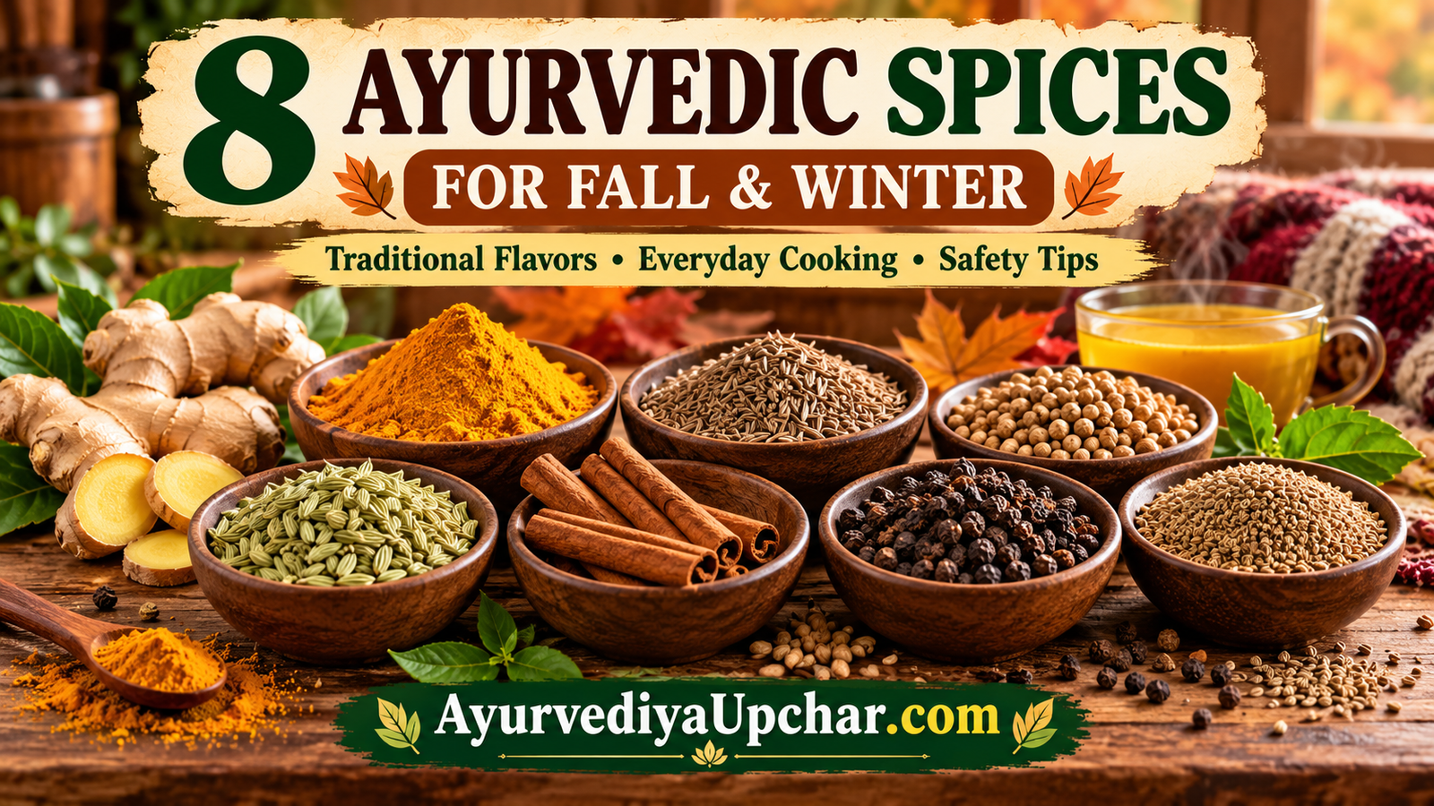8 Ayurvedic Spices to Try This Fall and Winter