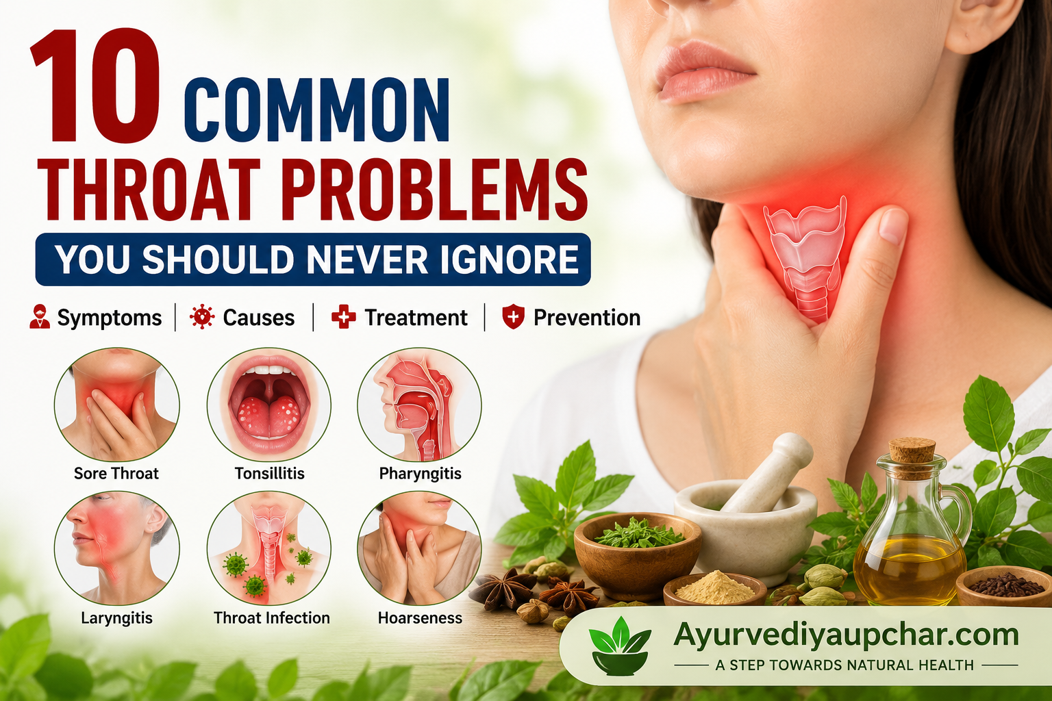 Throat Diseases Explained: Symptoms, Causes and Treatment
