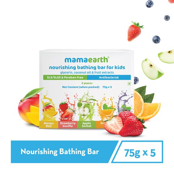 Mamaearth Nourishing Bathing Bar Soap For Kids